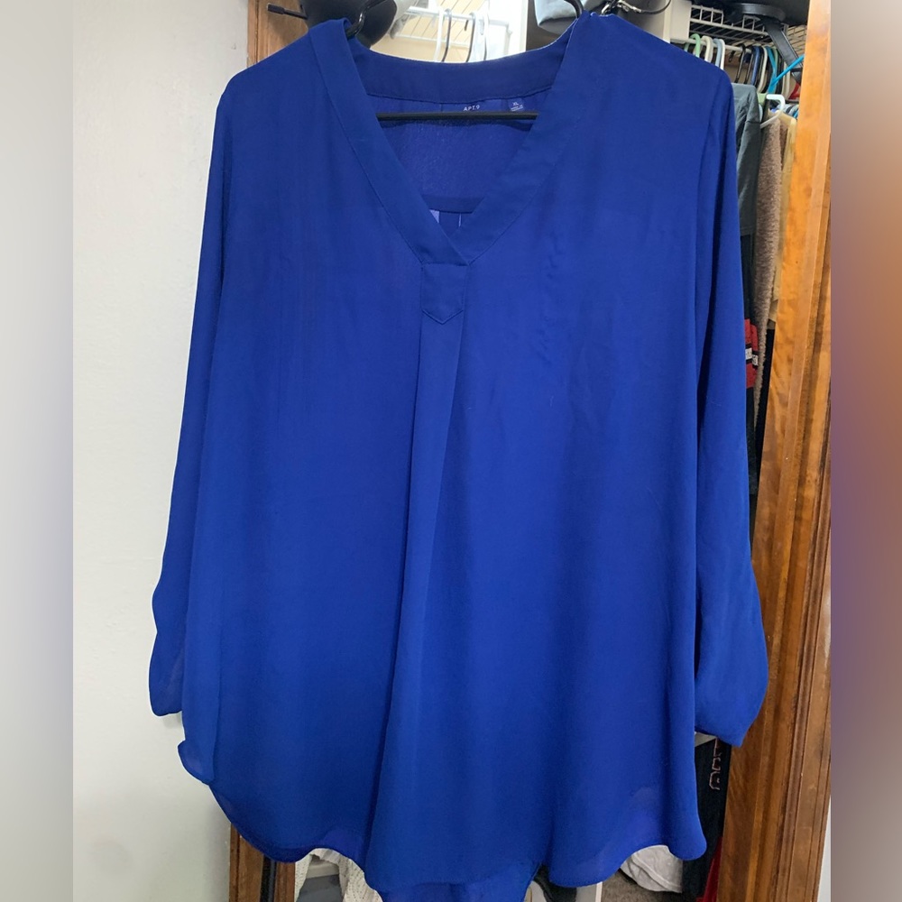 Apt. 9 Blue Blouse